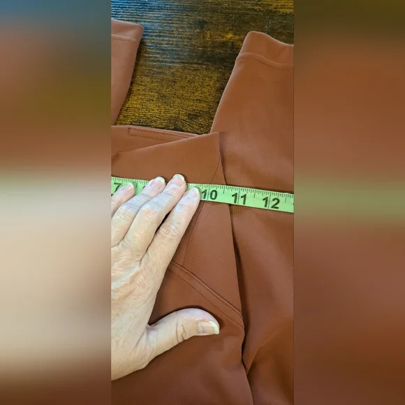 Ladies Lululemon Instill High-Rise Tights Athletic Yoga Gym Train Cinnamon 2 - Picture 7 of 8